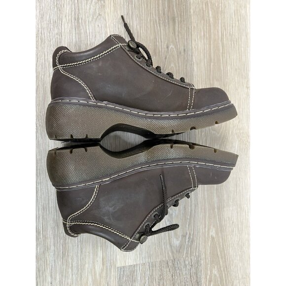 No Boundaries Booties Womens 7.5 Platform Grunge Chunky Lug Sole 90's Y2K Meg - Picture 5 of 8